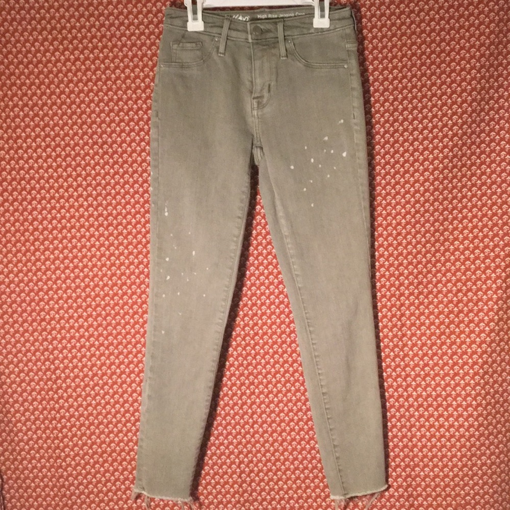 Mossimo High Rise Cropped Jegging - Like NEW